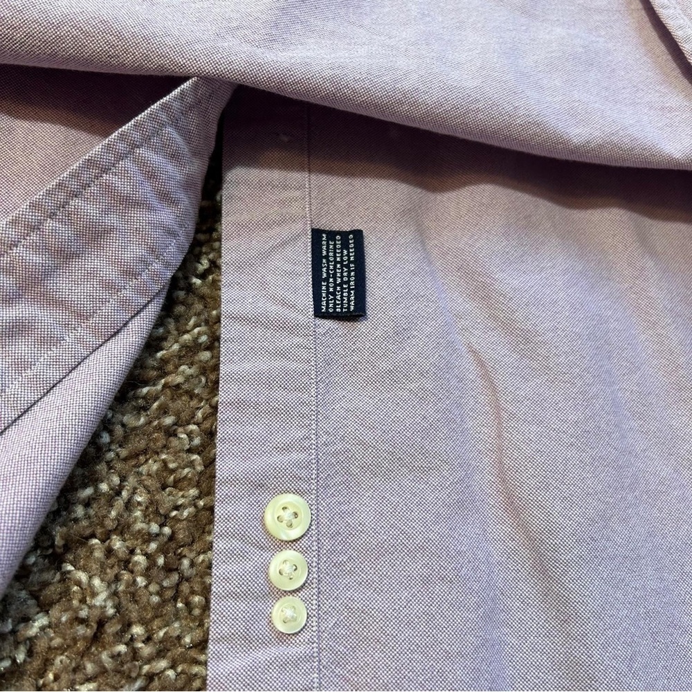 American Living Purple Casual Button Down Shirt - Picture 9 of 12